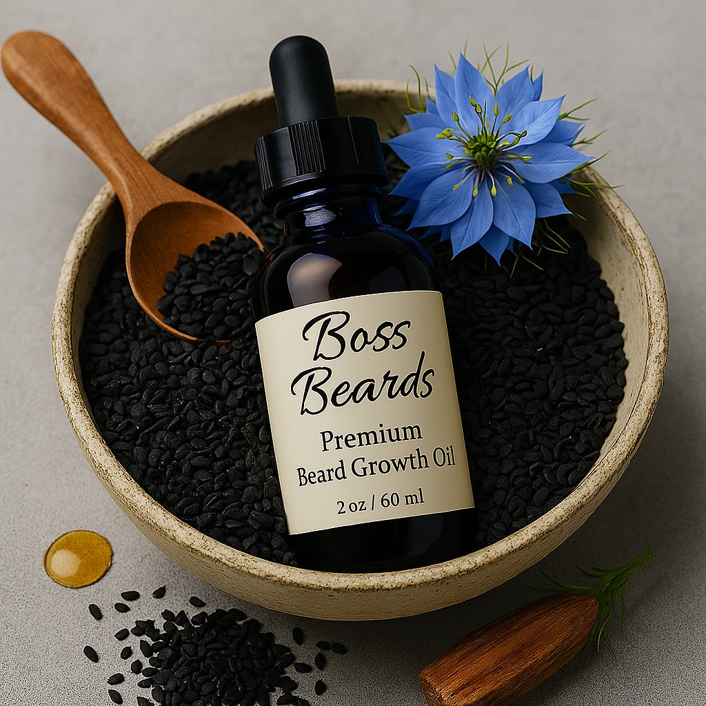 Boss Beards Premium Beard Growth Oil