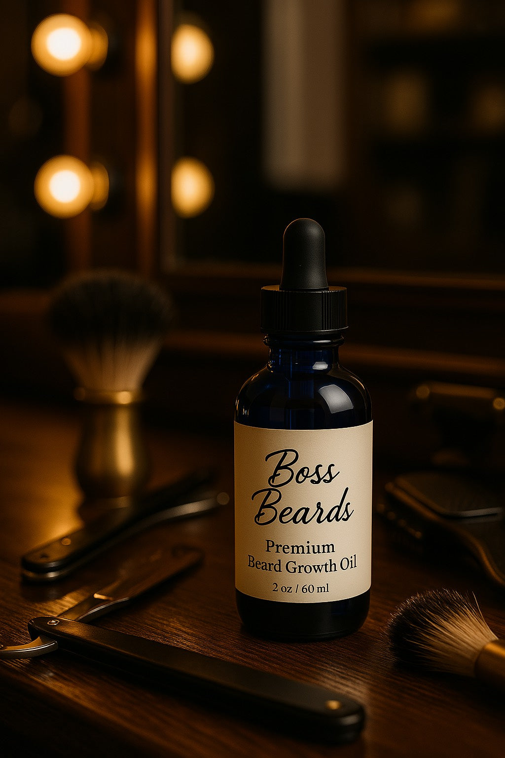 Boss Beards Premium Beard Growth Oil