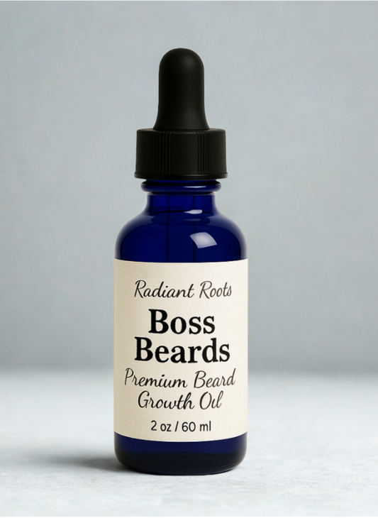 Boss Beards Premium Beard Growth Oil